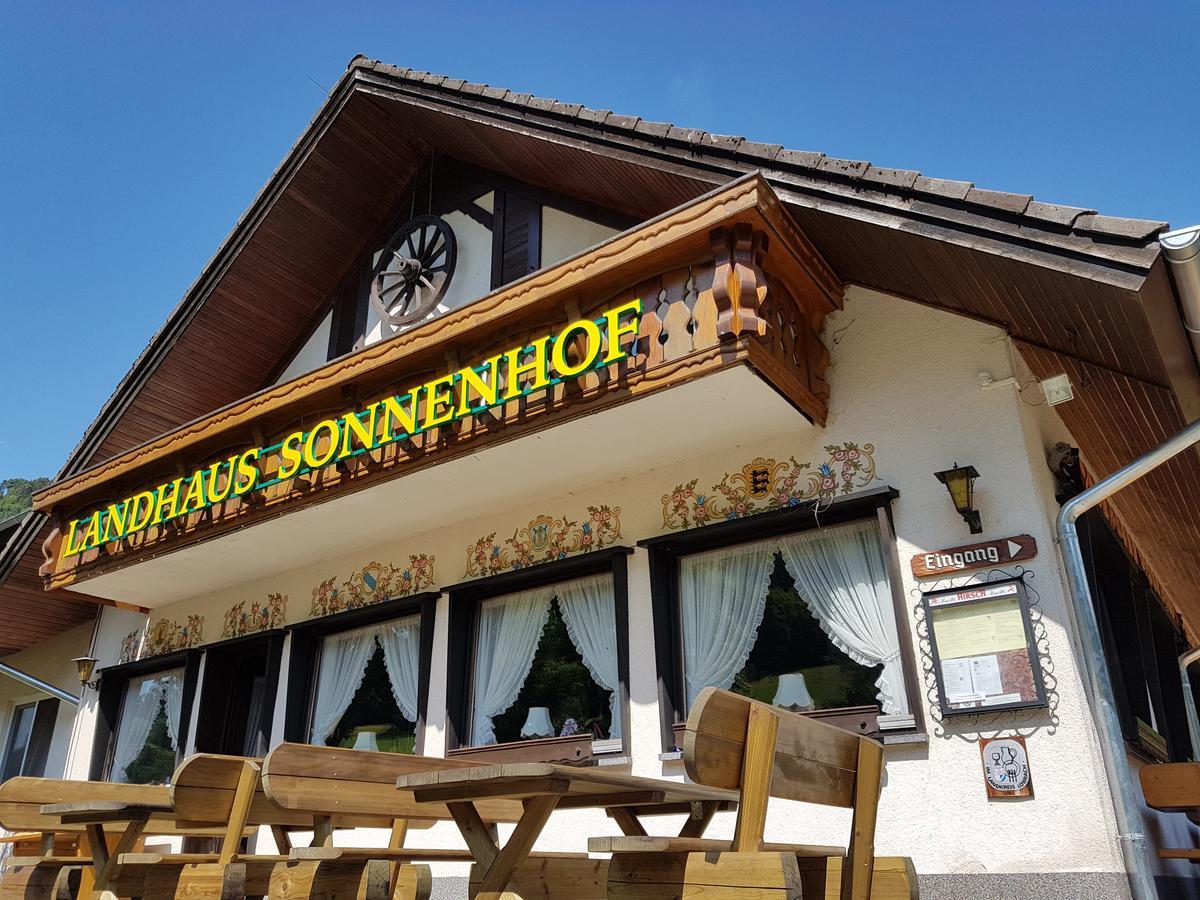 Hotel Landhaus Sonnenhof ทอดท์เนา ภายนอก รูปภาพ